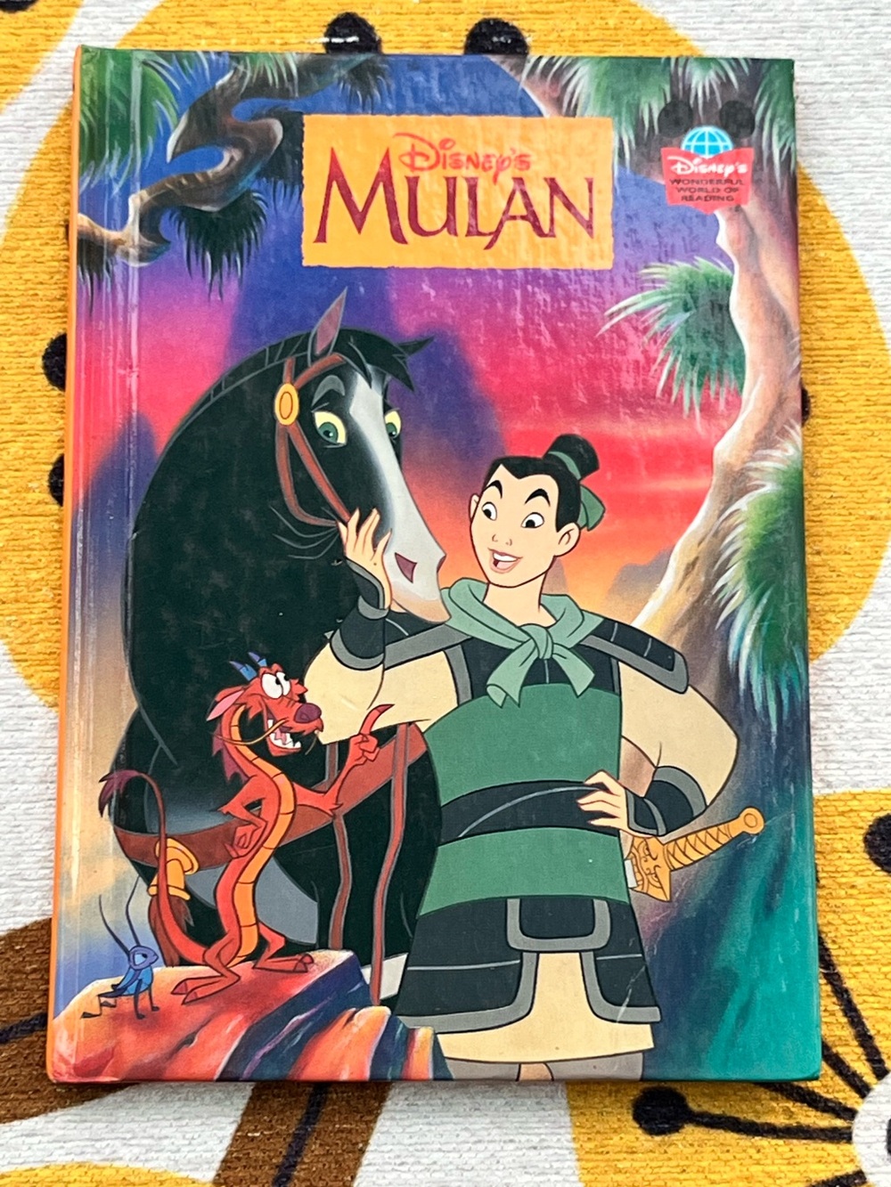 Vintage 1998 Disney Mulan First American Edition Hardcover Book